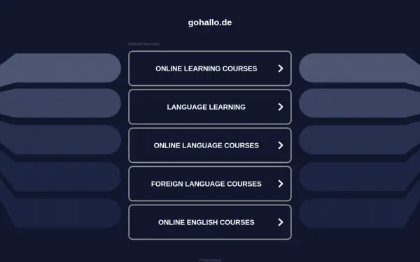 gohallo.de
