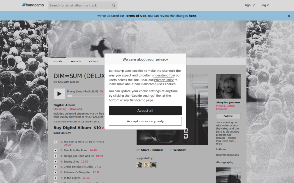 shuylerjansen.bandcamp.com