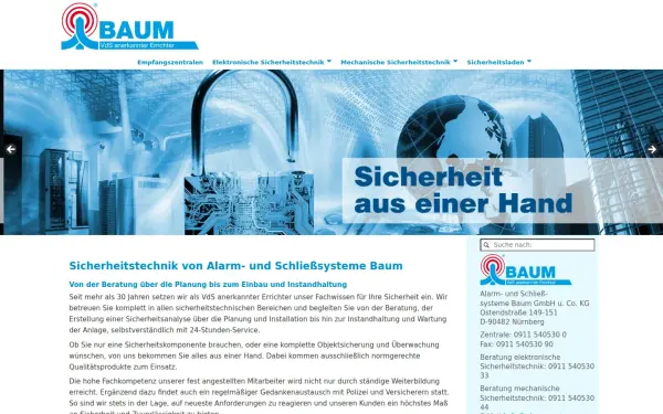 alarmsysteme-baum.de