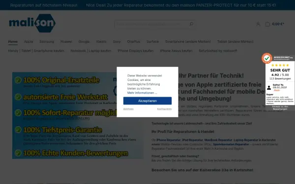 www.malison-repair.de