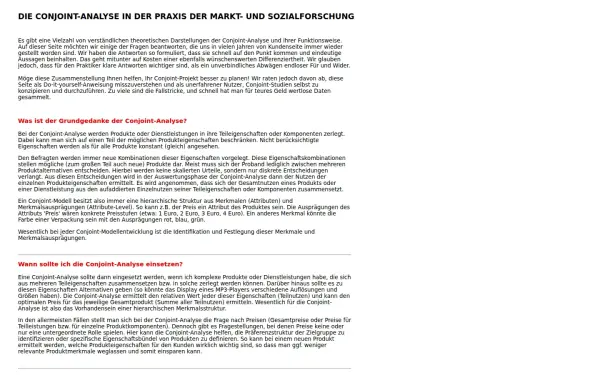 conjointanalysis.info