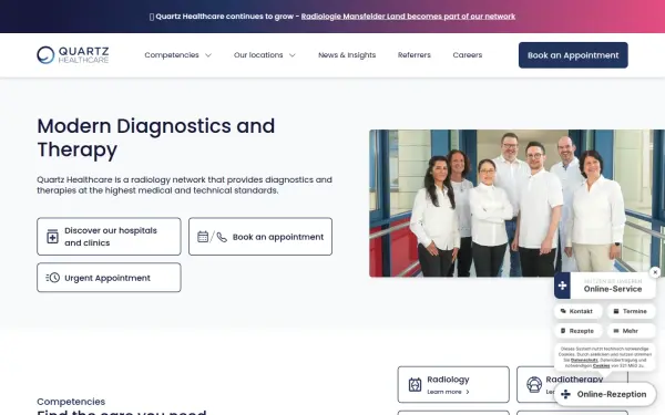 quartz-healthcare.com