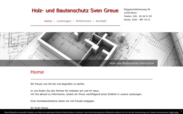 www.greue-bautenschutz.de