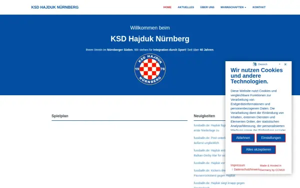 hajduk-nuernberg.de