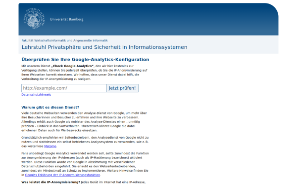 checkgoogleanalytics.psi.uni-bamberg.de