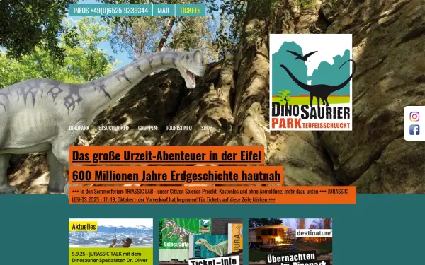dinopark-teufelsschlucht.de