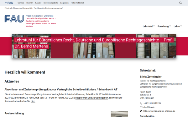 www.rg2.rw.fau.de