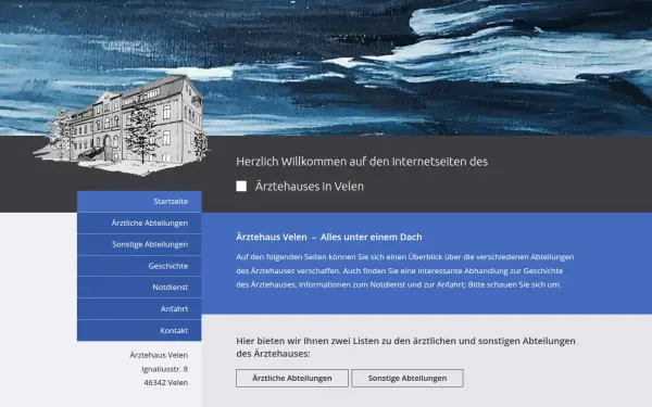 www.aerztehaus-velen.de