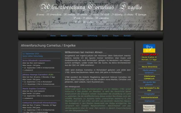 ahnenforschung-cornelius.de
