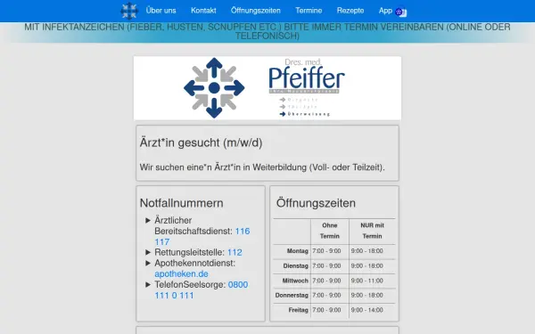 hausarztpraxis-pfeiffer.de