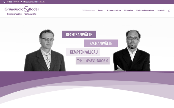 gruenewald-bader.de