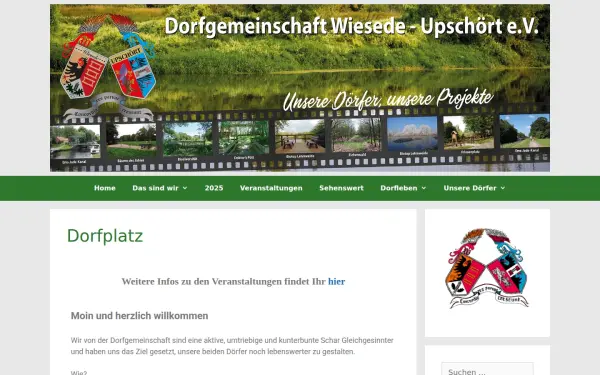 dorfgemeinschaft-wiesede.de