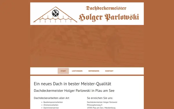 www.dachdeckermeister-parlowski.de