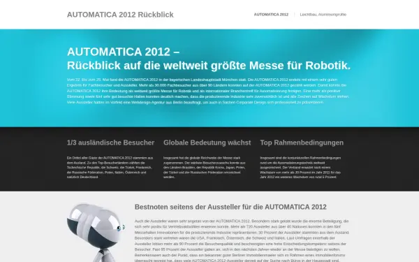 www.automatica2012.de