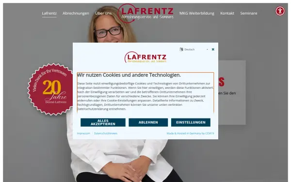 www.dental-lafrentz.de