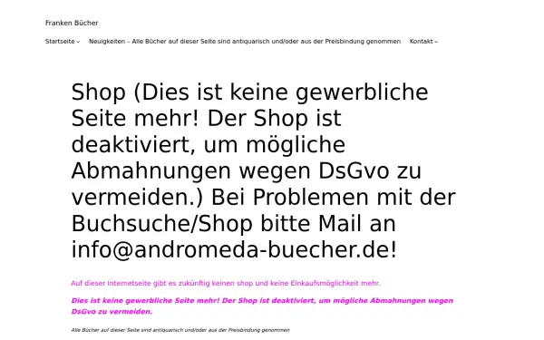 andromeda-buecher.de