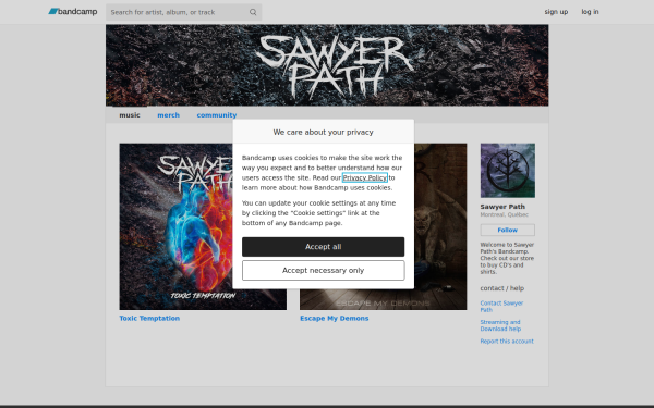 sawyerpath.bandcamp.com