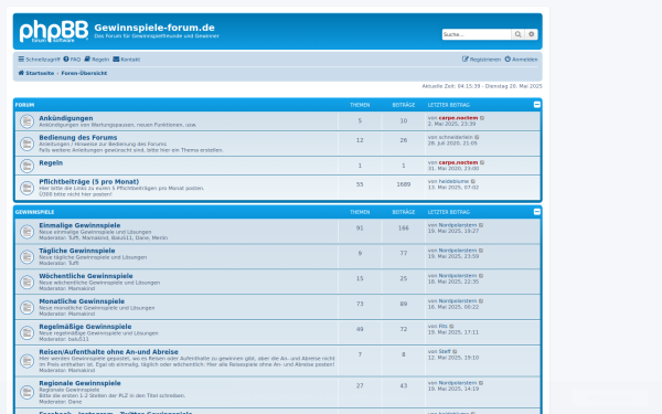 gewinnspiele-forum.de