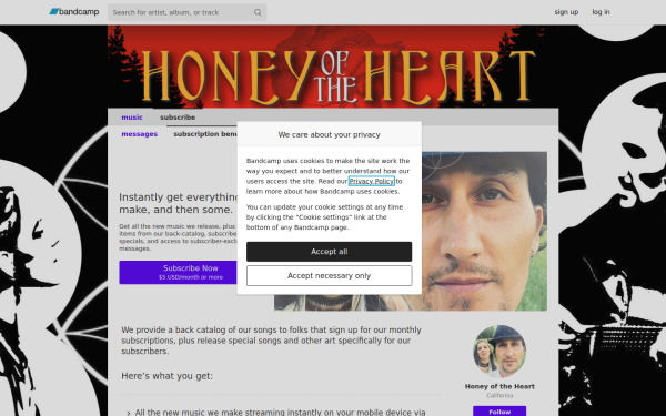 honeyoftheheart.bandcamp.com