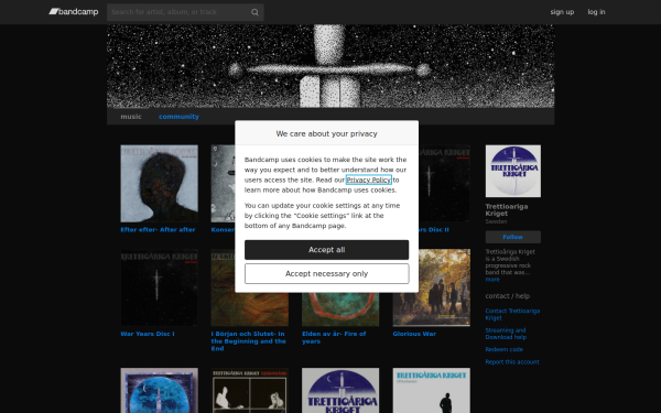 trettioarigakriget.bandcamp.com