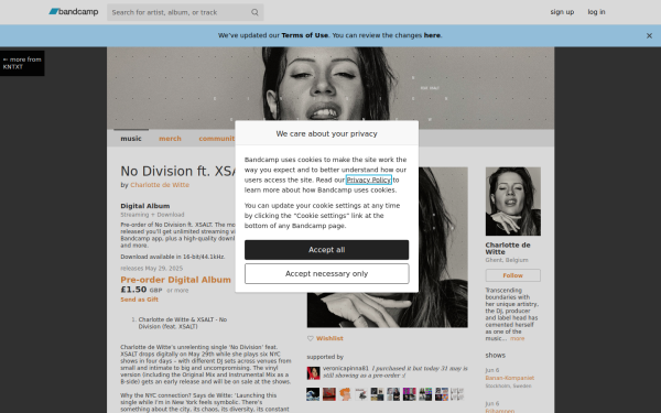 charlottedewittemusic.bandcamp.com