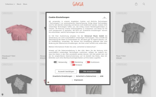 shopde.ladygaga.com