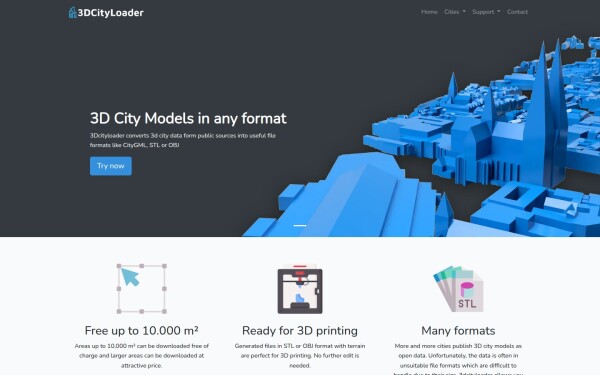 3dcityloader.com