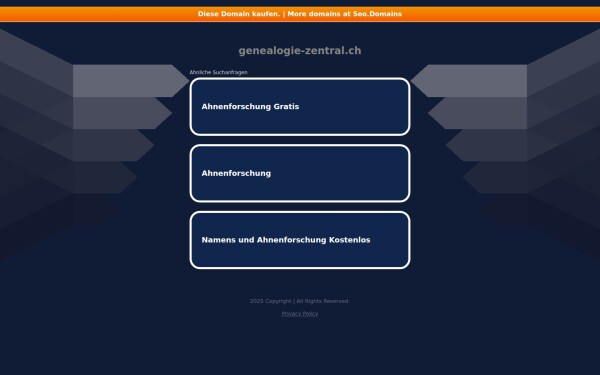 genealogie-zentral.ch