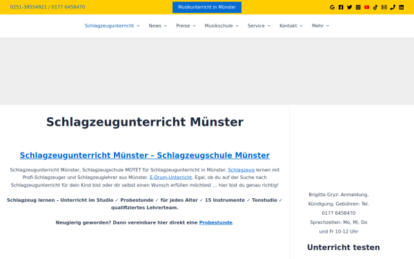 www.muenster-schlagzeugunterricht.de