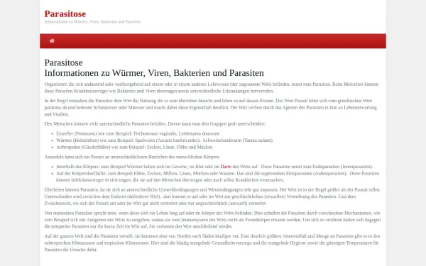 www.parasitose.de