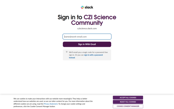 cziscience.slack.com