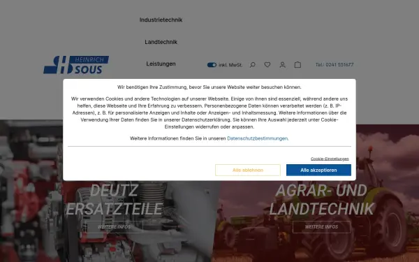 www.heinrichsous.de