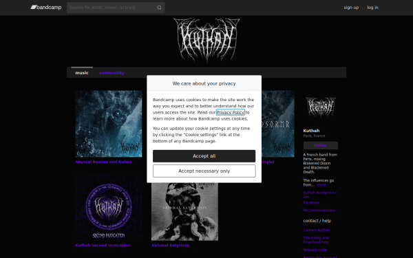 kuthah.bandcamp.com