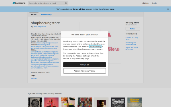 shopbecungstore.bandcamp.com