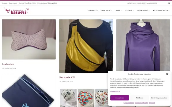 www.handmade-by-kasuess.de