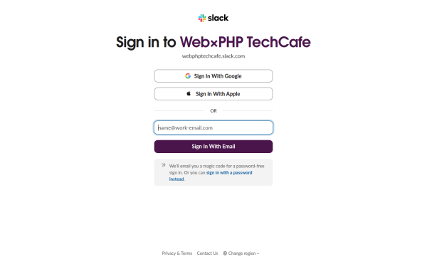 webphptechcafe.slack.com