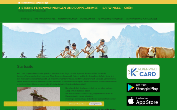 www.isarwinkel-kruen.de