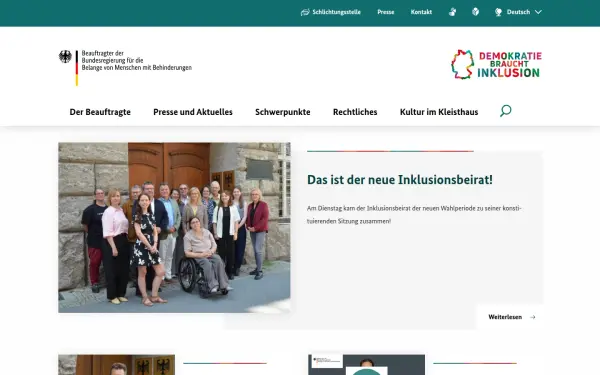www.behindertenbeauftragter.de