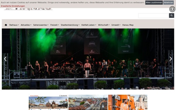 www.hanau.de