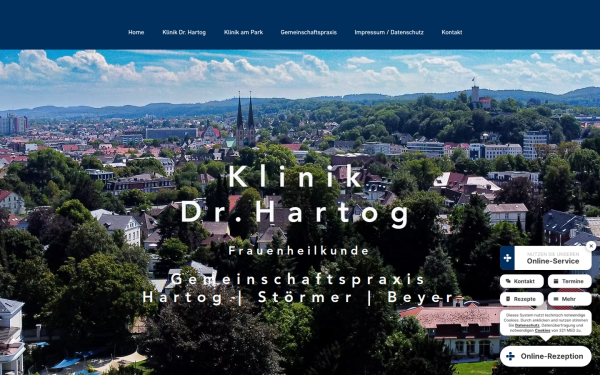 www.klinikdrhartog.de