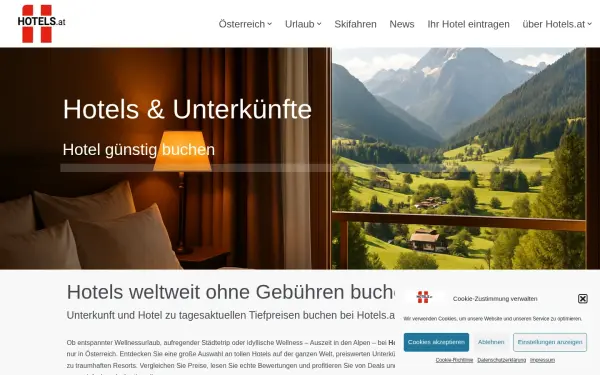 www.hotels.at