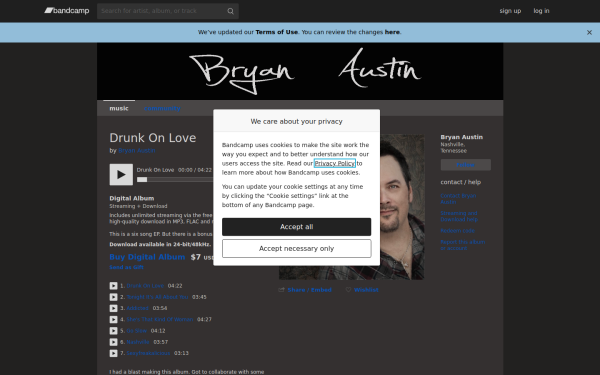 bryanaustin.bandcamp.com
