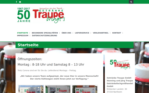 www.getraenke-traupe.de