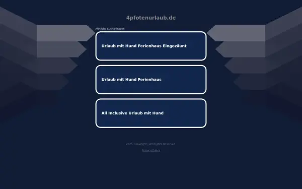 4pfotenurlaub.de