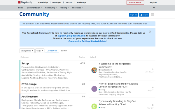 community.forgerock.com