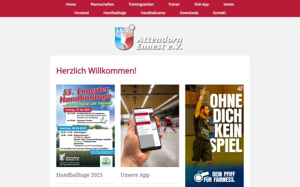 www.sgattendornennest.de