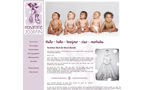 hebamme-josefin.de
