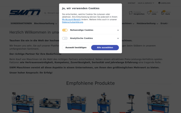 www.swm-maschinen.de