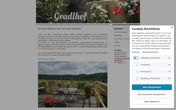 www.ferienwohnungen-gradlhof.de