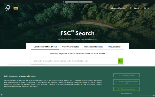 search.fsc.org